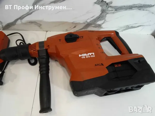 ХИТ ЦЕНА - Hilti TE 60 - 22 / 2 x 12 Ah - Ударо пробивна машина, снимка 5 - Други инструменти - 43265891