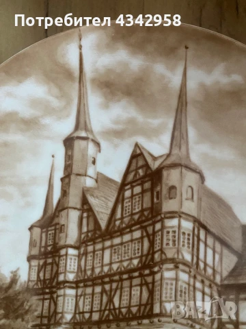 AK KAISER. 1979г.Чиния за стена., снимка 2 - Антикварни и старинни предмети - 51394826