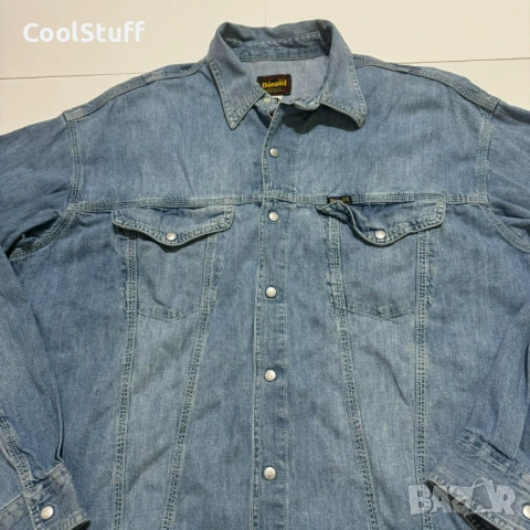 Мъжка Дънкова Риза Diesel Vintage 90’s Размер XL, снимка 2 - Ризи - 53937384