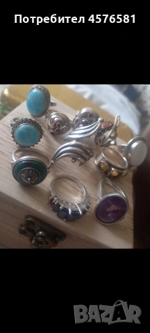 сребърни бижута сребро 925 маркирани и проверени , снимка 3 - Гривни - 53473997