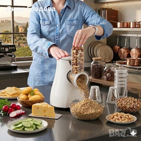 Електрическо барабанно ренде 5 в 1 - лек и компактен дизайн, снимка 3 - Други стоки за дома - 53927679