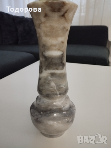 Мраморна ваза, снимка 3 - Вази - 45001694