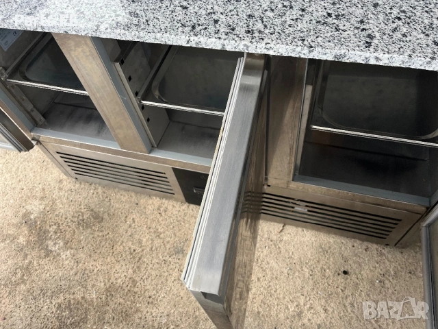 Хладилна маса гранит пицарска професионална profesionalna hladilna masa picarska granit, снимка 4 - Обзавеждане на кухня - 54054015