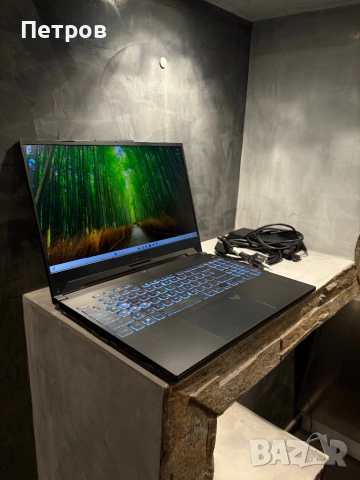 КАТО ЧИСТО НОВ ASUS TUF F15 | RTX 4060 | Intel i7 | Windows 11 Pro