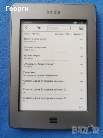 четец Kindle Touch с калъвче, снимка 3 - Електронни четци - 47080289