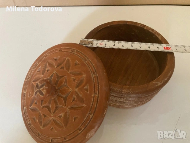  Стара дървена кутия, снимка 3 - Декорация за дома - 53219587