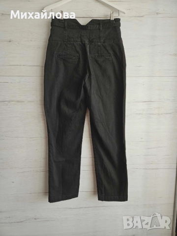 Продавам черен панталон, снимка 4 - Дънки - 52440011