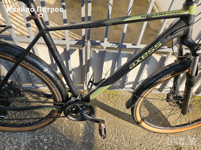 Хидравлика-алуминиев велосипед 29 цола AXESS-шест месеца гаранция, снимка 8 - Велосипеди - 53160227