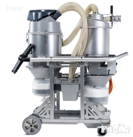 Индустриална прахосмукачка с пресепаратор под наем