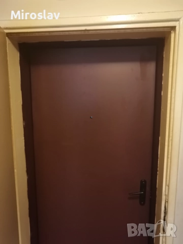 Масивна метална врата за монтаж върху дървена каса – 195.5/81.5 см, снимка 2 - Входни врати - 52971773