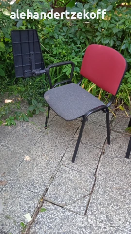 Посетителски стол конферентен с масичка , снимка 6 - Столове - 50674965