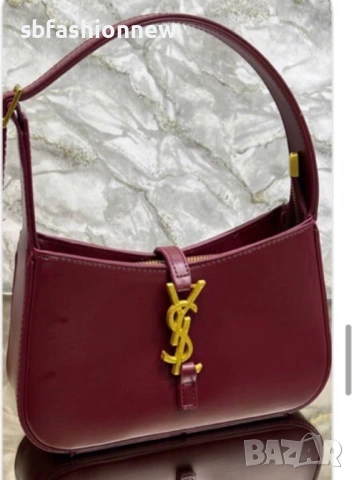 Ysl бордо чанта, снимка 2 - Чанти - 53355548