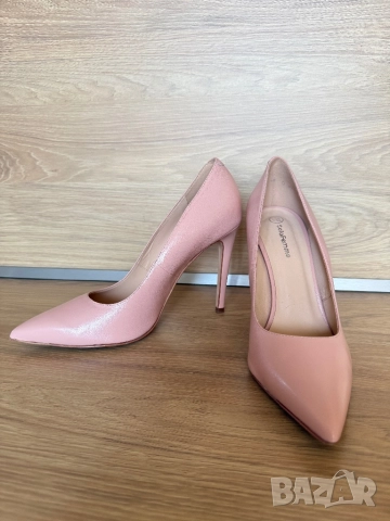 Обувки от естествена кожа, снимка 2 - Дамски обувки на ток - 52079590