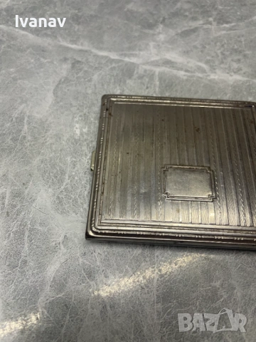 Метална кутия за цигари СССР, снимка 6 - Антикварни и старинни предмети - 53982984