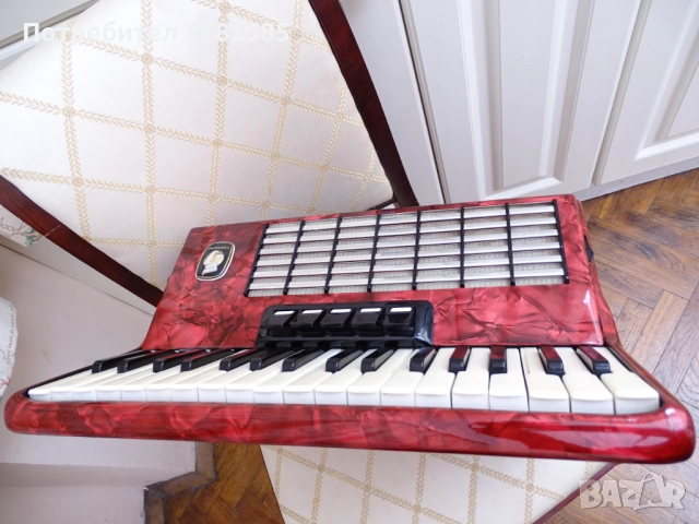 Акордеон Велтмайстер Стела 60 баса, снимка 7 - Акордеони - 52804827