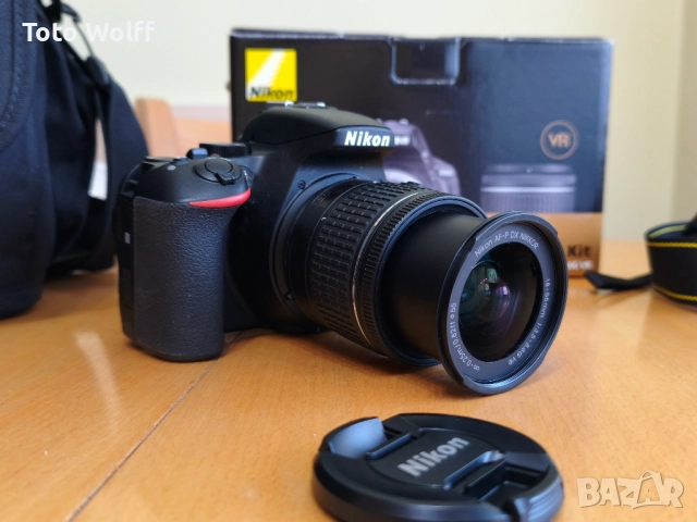 Фотоапарат Nikon D5600 + AF-P DX NIKKOR 18-55mm f/3.5-5.6G VR, снимка 18 - Фотоапарати - 52798481
