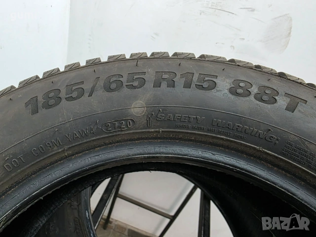 2бр зимни гуми 185/65/15 KUMHO L05526 , снимка 4 - Гуми и джанти - 54216496