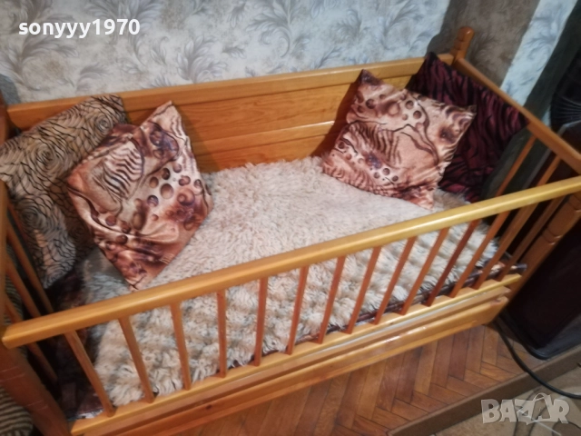 детско легло-дървено 1310251347, снимка 5 - Спални и легла - 52037008