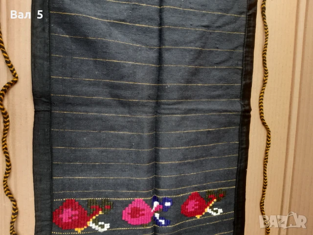 Автентична тъкана вълнена престилка , носия , НЕУПОТРЕБЯВАНА, снимка 3 - Антикварни и старинни предмети - 51050510