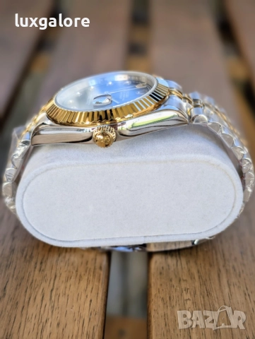Мъжки часовник Rolex Datejust Two-Tone с автоматичен механизъм, снимка 3 - Мъжки - 51799391