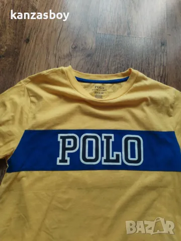polo ralph lauren - страхотна юношеска тениска КАТО НОВА , снимка 3 - Детски тениски и потници - 50131141