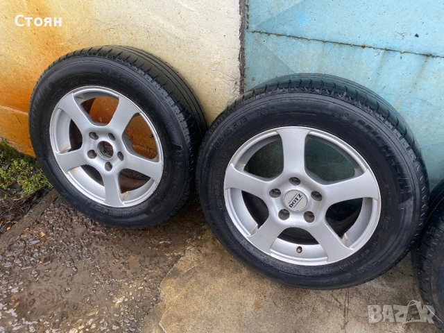 джанти 15 цола с летни гуми 195/65/15, снимка 3 - Гуми и джанти - 53538347