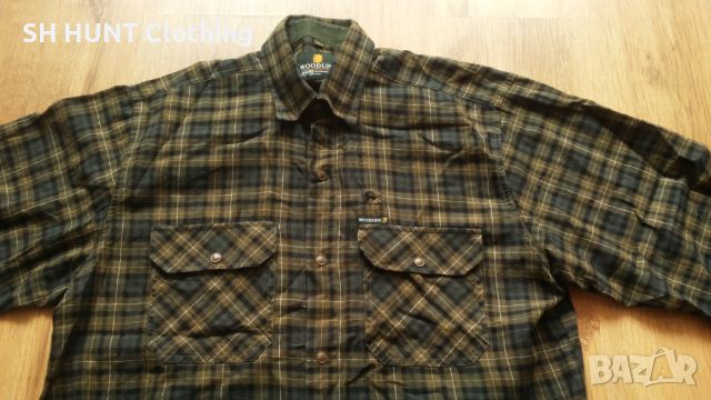 WOODLINE Shirt размер M / L за лов риболов риза - 921, снимка 3 - Ризи - 45197399