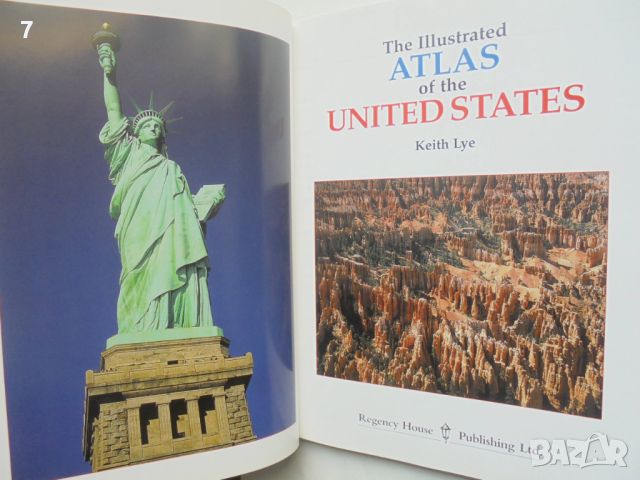 Книга The Illustrated Atlas of the United States - Keith Lye 1997 г., снимка 2 - Други - 45975158