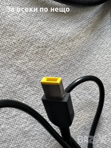 Оригинално захранване зарядно за лаптоп Lenovo 20V 3.25A 65W Правоъгълна букса , зарядно Lenovо, снимка 4 - Кабели и адаптери - 50114613