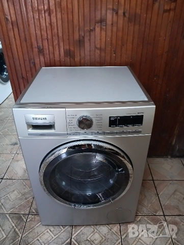 Иноксова пералня Сименс Siemens IQ 700 A+++ 9кг Made in Germany 2 години гаранция!, снимка 8 - Перални - 51437191