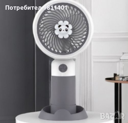 Преносим мини вентилатор, снимка 2 - Вентилатори - 46038481