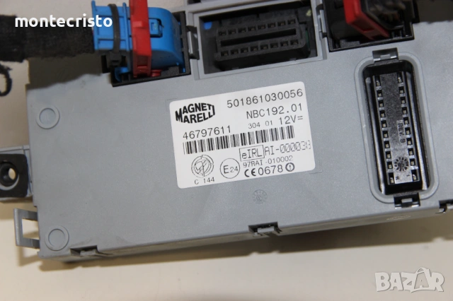 BCM модул Fiat Stilo (2001-2007г.) 46797611 / 501861030056 / NBC192.01 / NBC19201, снимка 2 - Части - 53196868
