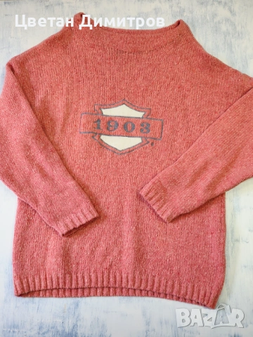 HARLEY - DAVIDSON,вълнен пуловер,XXL размер, унисекс ,мъжки