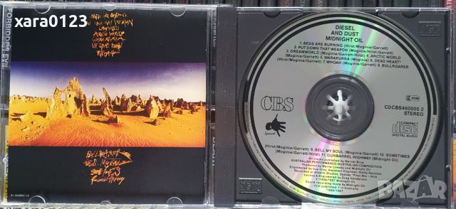 Midnight Oil – Diesel And Dust, снимка 3 - CD дискове - 45453497