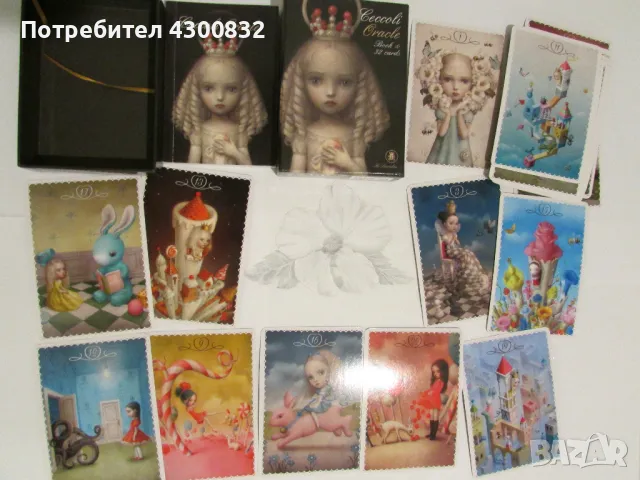 Оригинални Oracle cards Nicoletta Ceccoli, снимка 3 - Карти за игра - 47984776