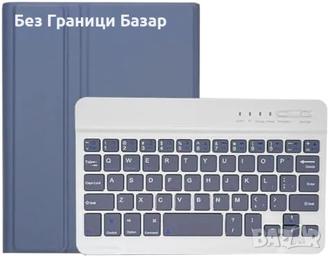 Нов Магнитен калъф с отделяема клавиатура за Galaxy Tab A9 8.7 таблет, снимка 4 - Друга електроника - 53888719