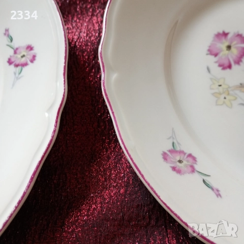 Български порцеланови чинии , снимка 2 - Други ценни предмети - 51482382