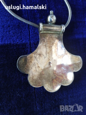 Винтидж сребърен накит/медальон, снимка 7 - Антикварни и старинни предмети - 54096222