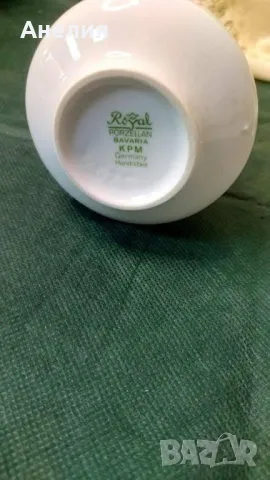 Ваза двулицева KPM, снимка 3 - Вази - 49677462