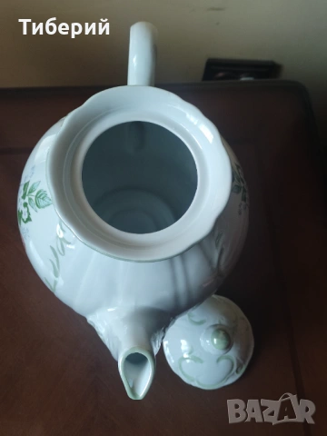 Порцеланов чайник СССР, снимка 3 - Колекции - 53832773