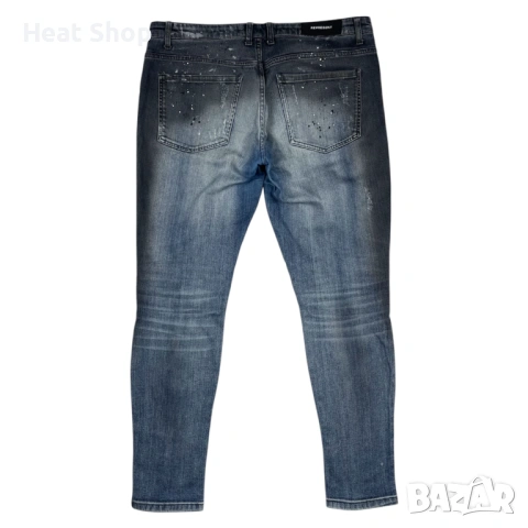 Мъжки дънки Represent Essential Distressed Work Paint Jeans, снимка 2 - Дънки - 54164883