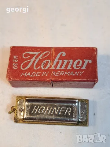  мини немска устна хармоника Hohner 39      4/2, снимка 2 - Духови инструменти - 49024412