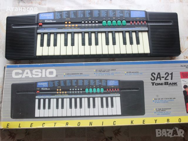 Casio SA-21 32 Keys Electronic Keyboard - детско пиано, снимка 10 - Синтезатори - 45807325