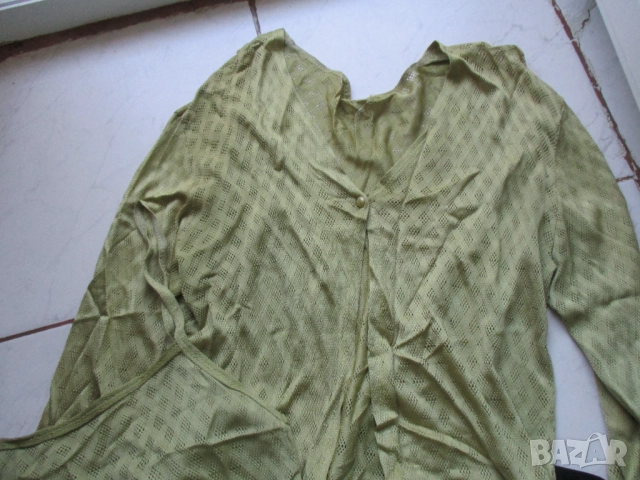 Дамска блуза с дантела/сако, снимка 6 - Блузи с дълъг ръкав и пуловери - 43182567