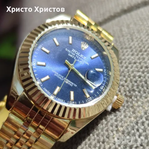 Мъжки луксозен часовник Rolex Oyster Perpetual Datejust , снимка 2 - Мъжки - 46942136