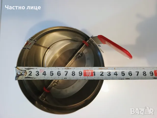 ПРОМОЦИЯ! КЛАПА за аспирация ф125мм. с уплътнение против миризми и навлизане на студено през зимата, снимка 5 - Други стоки за дома - 50322579