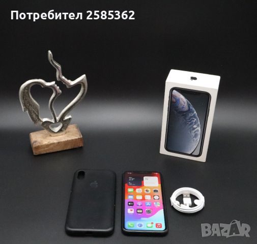 iPhone XR Black 64 Gb 100% Батерия, снимка 1 - Apple iPhone - 46319774