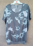 Макси цветна копринена блуза за лятото., снимка 1 - Блузи с дълъг ръкав и пуловери - 45012886