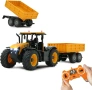 Трактор с ремаке RC Радиоуправлям 1:24 JCB с LED светлини, снимка 1