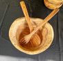Дървени купи, чинии, чаши, дъски и плата за мезета от маслиново дърво  35 лв, снимка 2